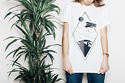 Wanderlust. 15 Double Exposure Logos, a Branding & Logo Template by Cosmic Store (Thumbnail 9 of 14)