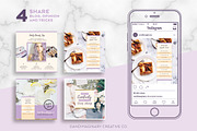 Lavender Field INSTAGRAM BANNER pack, a Social Media Template by Andimaginary Creative Co. (Thumbnail 5 of 9)