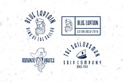 BLUE CAPTAIN TYPEFACE, a Font by 24Design Studios (Thumbnail 4 of 9)