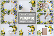 Wildflower Styled Stock Photo Bundle, a Print Template by Corner Croft Mockups (Thumbnail 3 of 7)