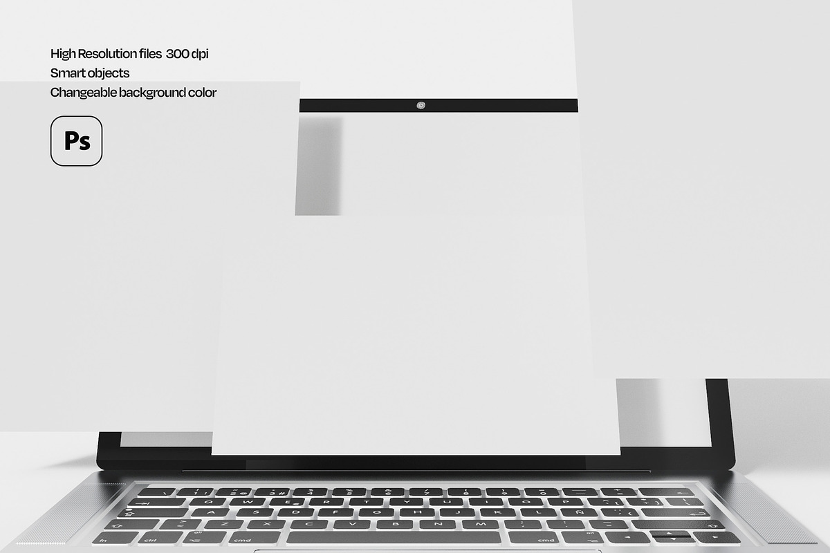 Laptop & Phone Screen Mockup Bundle, a Mac Mockup by Mego-studio (Photo 4 of 11)