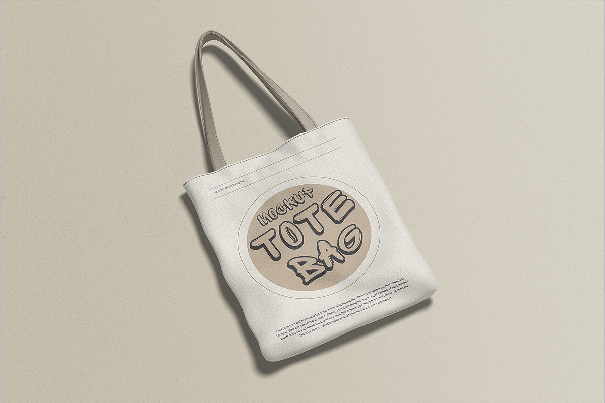 Tote Bag Mockup, a Product Mockup by mahremdesign (Photo 2 of 11)