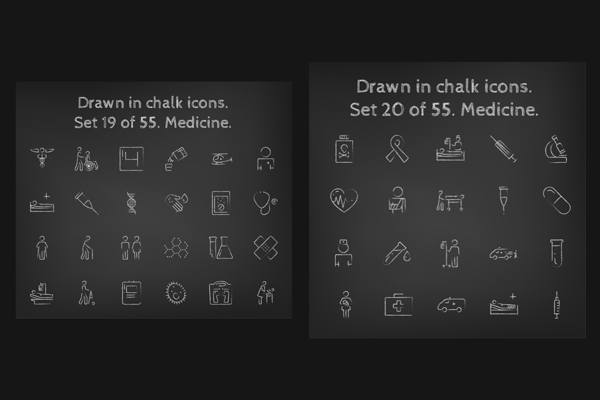 1100 Chalkboard vector icons pack, an Outline Icon by Visual Generation (Photo 13 of 31)