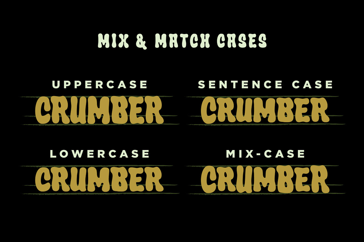 Crumber Bubble Font, a Handwritten Font by Price Foundry (Photo 4 of 24)