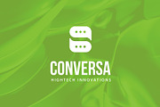 Conversa Chat Support Helpdesk Logo, a Branding & Logo Template by Tovarkovdesign (Thumbnail 6 of 6)