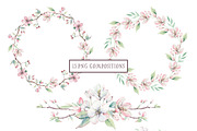BLOOMY DAY Watercolor set, an Illustration by Lemaris (Thumbnail 3 of 7)