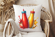 Summer BBQ Party Clipart, an Illustration by RobertsArt (Thumbnail 3 of 7)