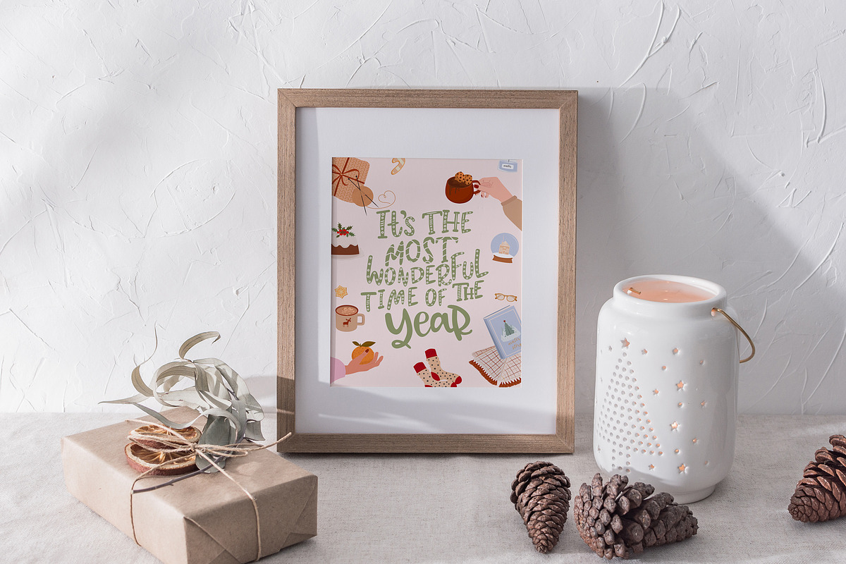 Amazon.com: Galison Louise Cunningham Merry and Bright 12