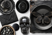 Black Stone Realistic PNG Objects, an Object Graphic by Iconogenic (Thumbnail 4 of 7)