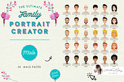 Portrait Creator Family Summer Beach, a Person Illustration by Lauren Lesley Studio (Thumbnail 4 of 15)
