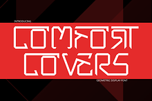 COMFORT COVERS - ANGULAR FONT