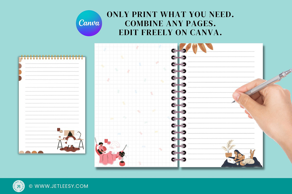 CANVA Editable Notepads To Do Lists, a Stationery Template by Traveling Designer (Photo 2 of 3)