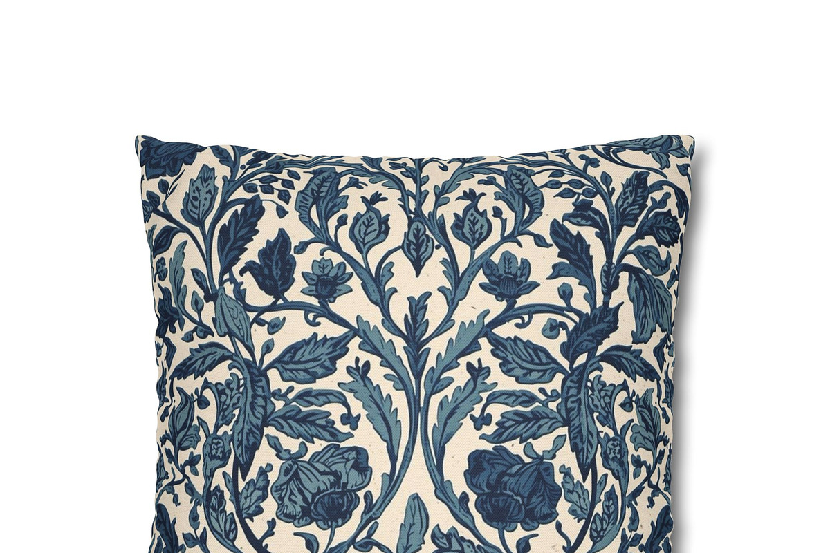 William Morris Blue Floral Pattern, a Pattern Graphic by elfy creative (Photo 3 of 3)