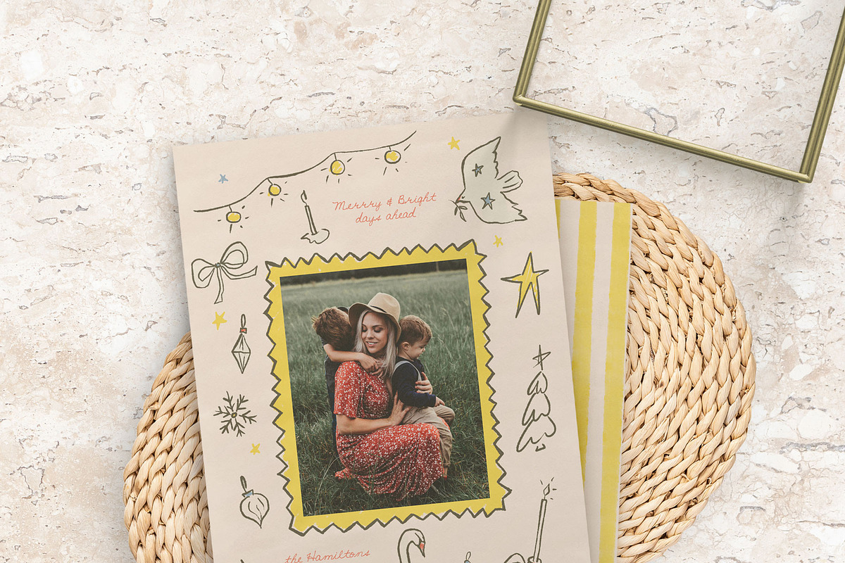 Christmas Card Templates 2026, a Card Template by 7th Avenue Designs (Photo 6 of 11)