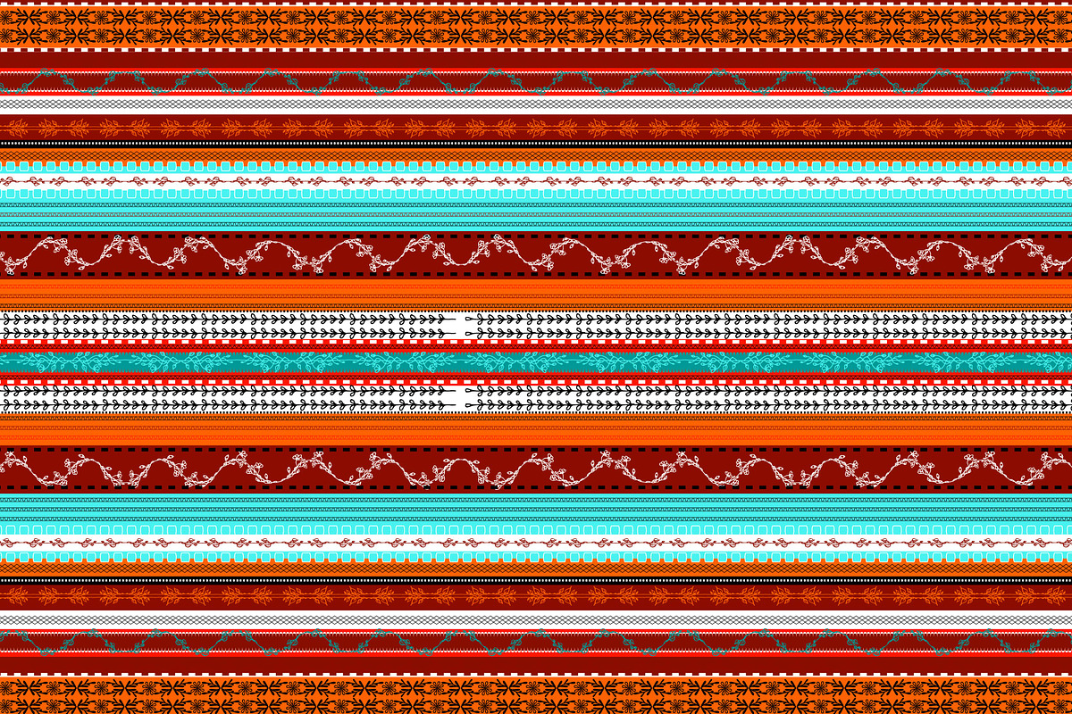Set of boho patterns, a Pattern Graphic by artabramova (Photo 7 of 9)