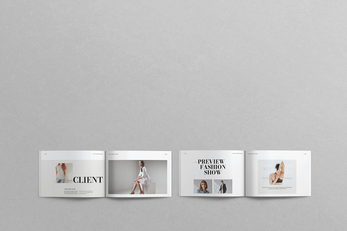 Fashion Lookbook Template Landscape, a Magazine Template by Work-Envance (Photo 12 of 12)