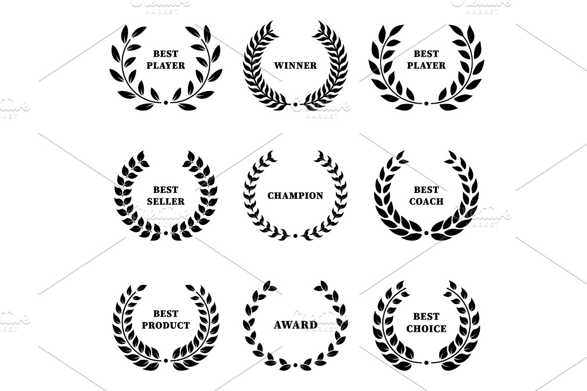 Chaplet for Success Winner, an Object Illustration by Gentle Studio