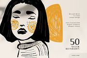 Black Ink | Creator Kit, a Background Graphic by KetteCreate (Thumbnail 19 of 22)