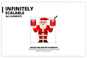 66 Christmas Design Elements, a Food Illustration by monkik (Thumbnail 15 of 16)