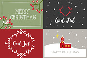 Scandinavian Christmas illustrations, an Illustration by Little Bean (Thumbnail 4 of 6)