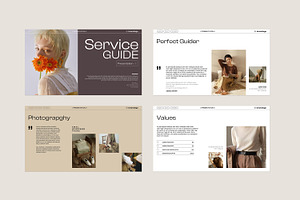 Service Guide Template CANVA