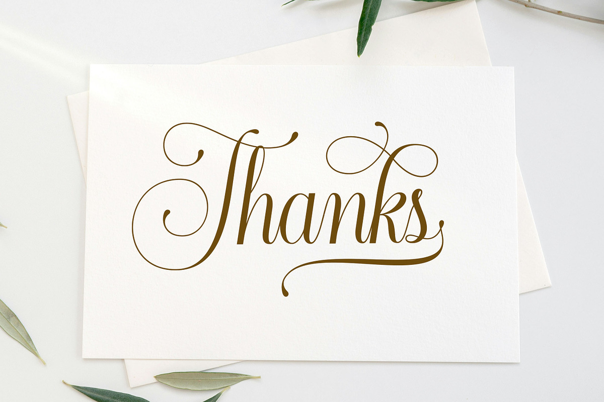 Morgalino - Wedding Script Font, a Script Font by Flawless And Co (Photo 8 of 10)