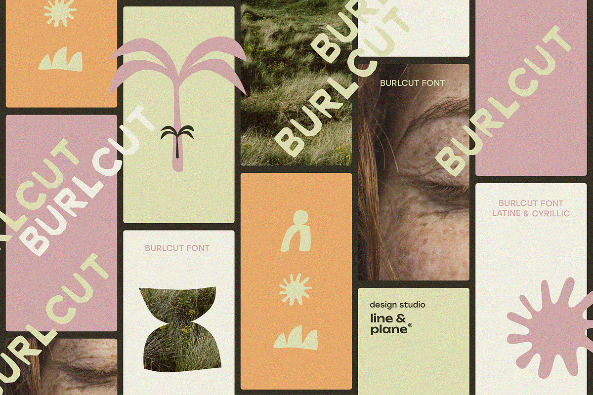 Burlcut Font - Latine & Cyrillic, a Handwritten Font by line & plane (Photo 3 of 13)