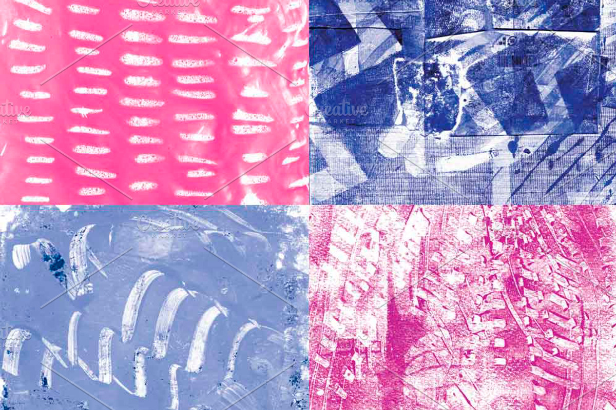 Bright Graffiti Painted Papers, a Pattern Graphic by Liz Plummer (Photo 3 of 5)
