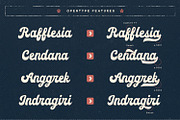 Kaylani - Vintage Script Display, a Script Font by Mantra Naga (Thumbnail 8 of 10)