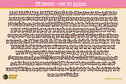 PM Frasconi Midcentury Woodcut Font, a Handwritten Font by Paper Moon Graphic Supply (Thumbnail 4 of 17)