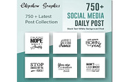 750+ Social Media Daily Post Bundle, an Arts & Entertainment Photo by Chipshpow Graphics (Thumbnail 5 of 5)