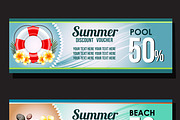 Summer Banner and Voucher Set, a Poster Template by Propylparaben (Thumbnail 3 of 6)