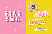 LOVE VIBES, a Blackletter Font by Maria Feliz Fonts (Thumbnail 6 of 9)