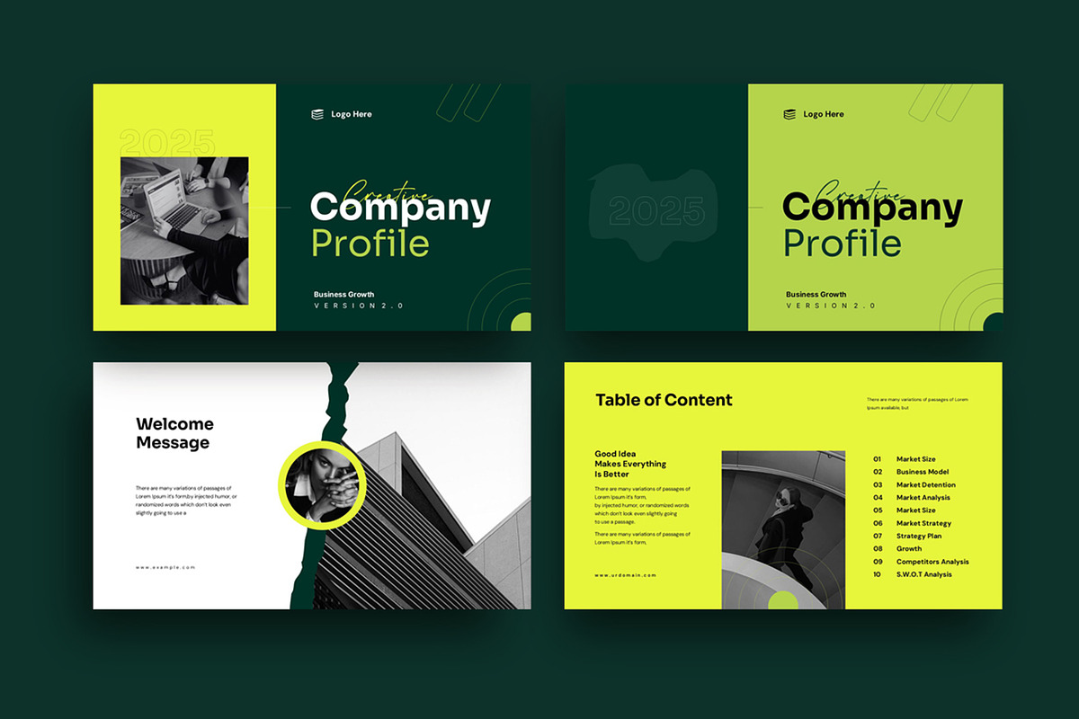 Company Profile Presentation, a Presentation Template by Studio Artisan (Photo 2 of 5)