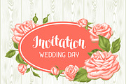Wedding invitation cards., a Card Template by incomible (Thumbnail 2 of 3)