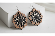 Floral Charm Earring Files, a Graphic by hafijul (Thumbnail 9 of 11)