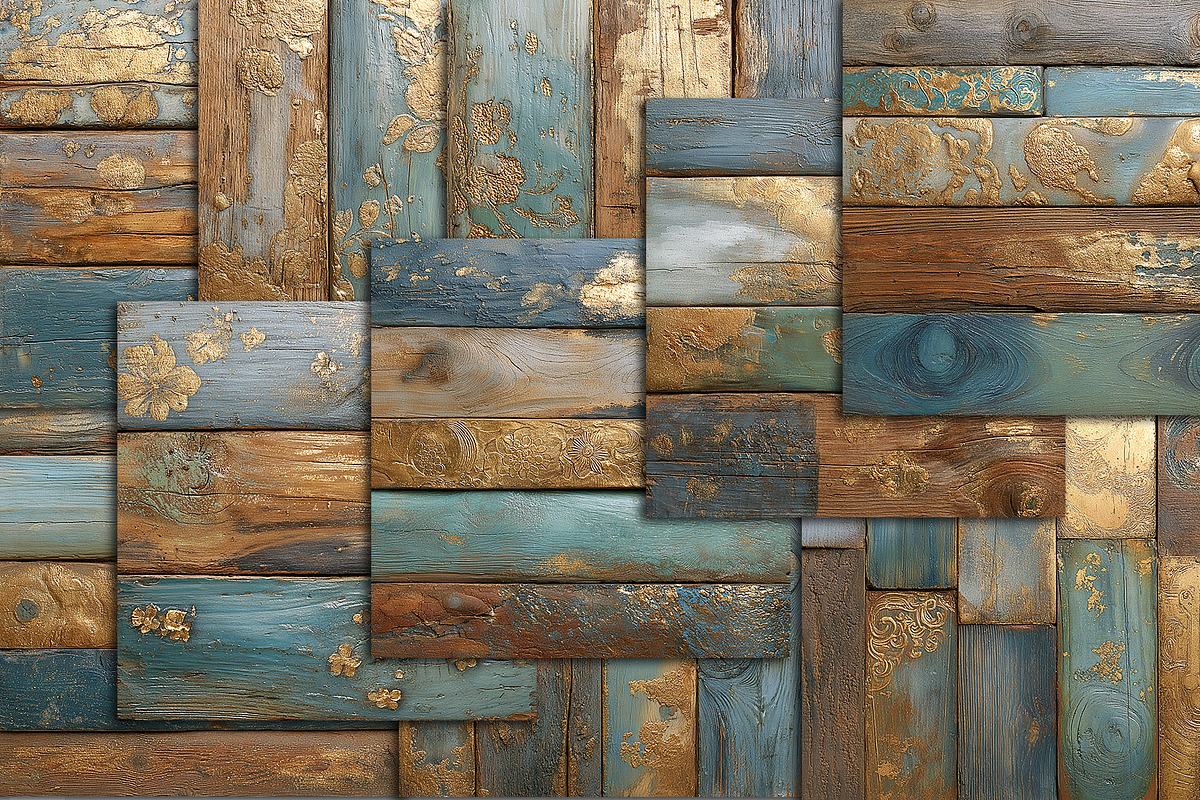 50 Golden Wood Rustic Texture, a Texture Graphic by Area (Photo 11 of 18)