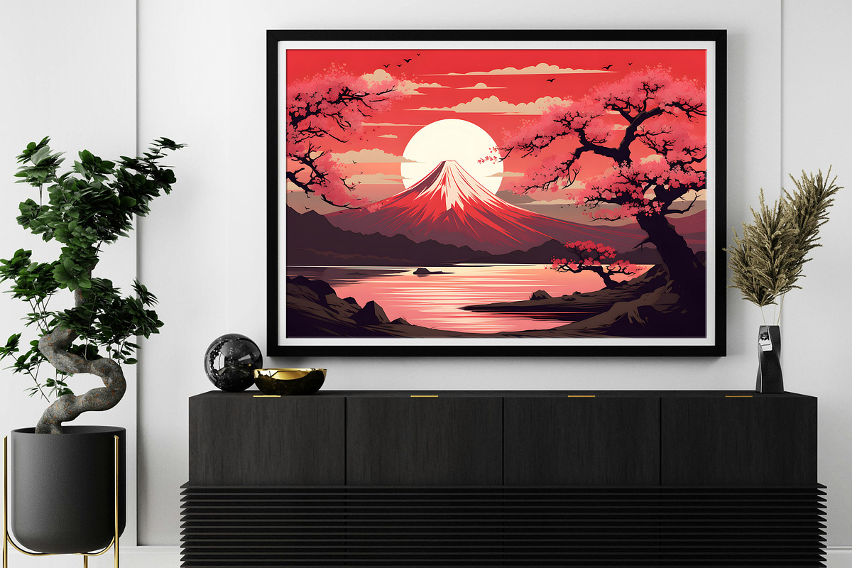 Japanese Wallpaper, a Wallpaper Graphic by Forhadx5 (Photo 2 of 8)