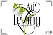 Air Leving, a Serif Font by Bramcreative (Thumbnail 1 of 10)