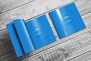 Square Magazine / Brochure Mock-Ups, a Print Template by Kongkow (Thumbnail 1 of 7)