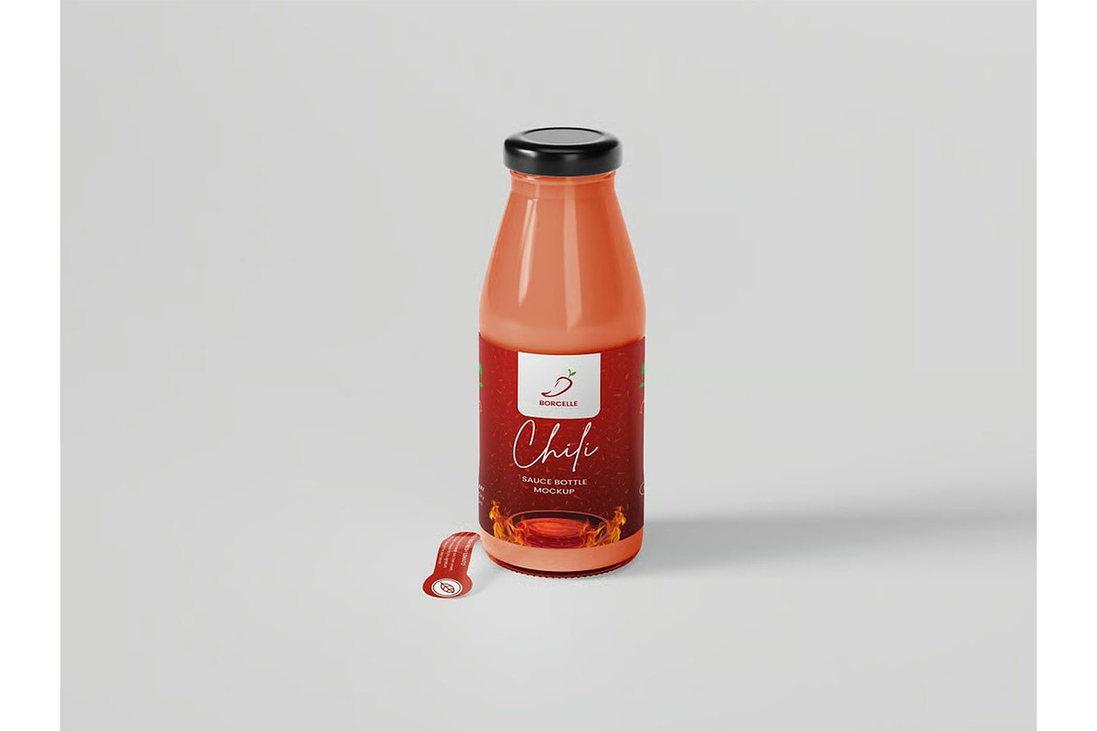Sauce Bottle Mockup, a Product Mockup by zippypixelstudio (Photo 3 of 10)