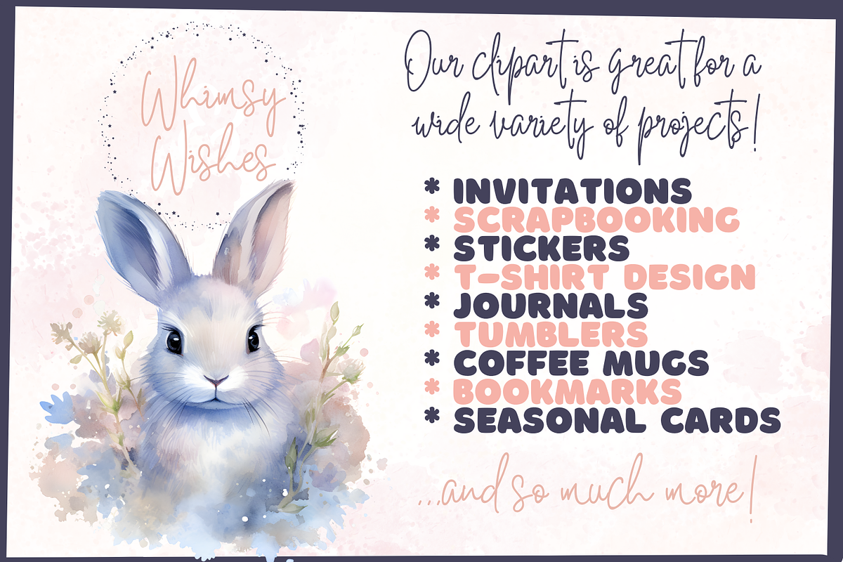 Seasons Woodland Animals Bundle, an Animal Illustration by Whimsy & Wishes (Photo 7 of 7)