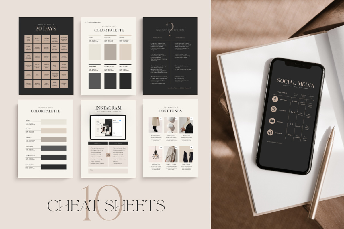 6 in 1 Bundle Coach Creator CANVA PS, a Magazine Template by Eviory (Photo 27 of 106)
