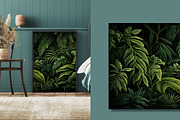Hand drawn flamingo wallpaper, a Wallpaper Graphic by Muzi pear studio (Thumbnail 5 of 12)
