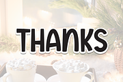 Morning Christmas | Script Font, a Script Font by Scratchones (Thumbnail 8 of 8)
