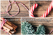 Rustic Christmas Bundle, an Invitation Template by Kate Roubin (Thumbnail 7 of 7)