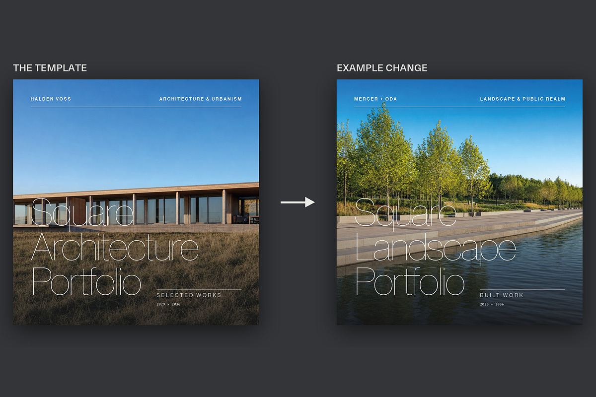 Square Architecture Portfolio, a Brochure Template by BrandPacks (Photo 2 of 12)