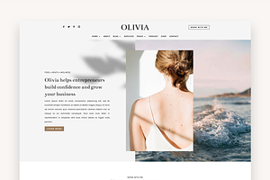 Health WordPress Theme Olivia Pro