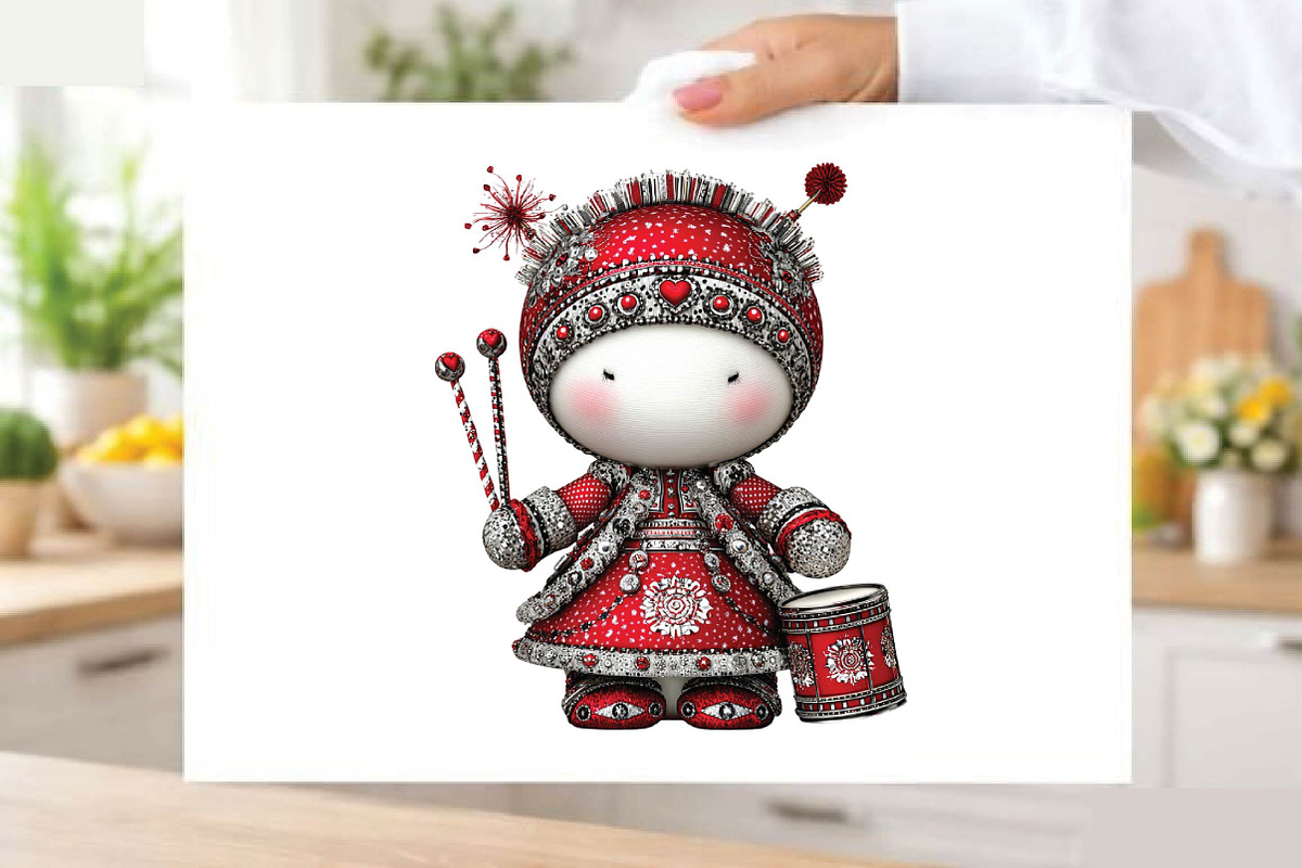 Whimsical Snowman Christmas Clipart, an Animal Illustration by SVGArt (Photo 8 of 9)