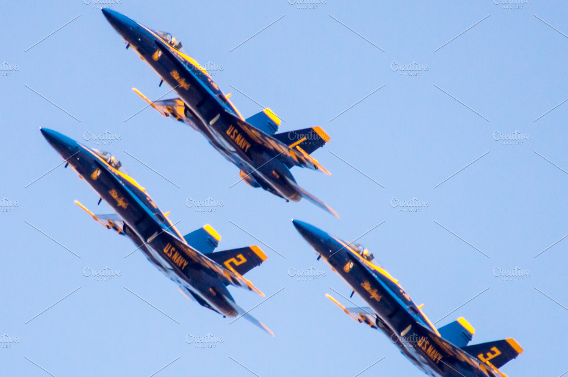 Blue Angels 2 Stock Photograph